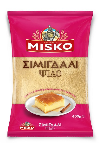 Σιμιγδάλι Ψιλό Misko (400 g)