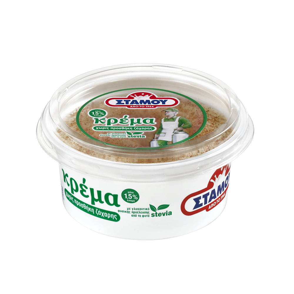 Κρέμα Light 1,5% λιπαρά Στάμου (180 g)