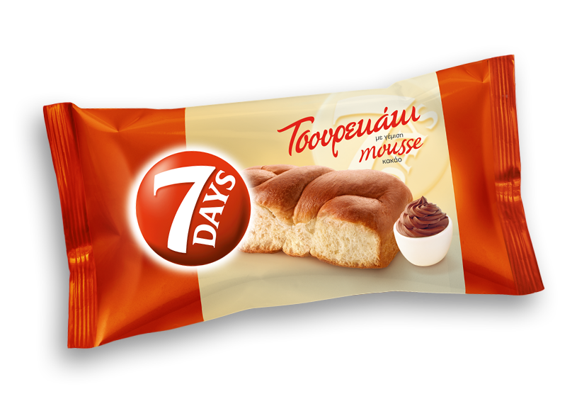 Τσουρέκι Mousse Κακάο 7 Days (85 g)