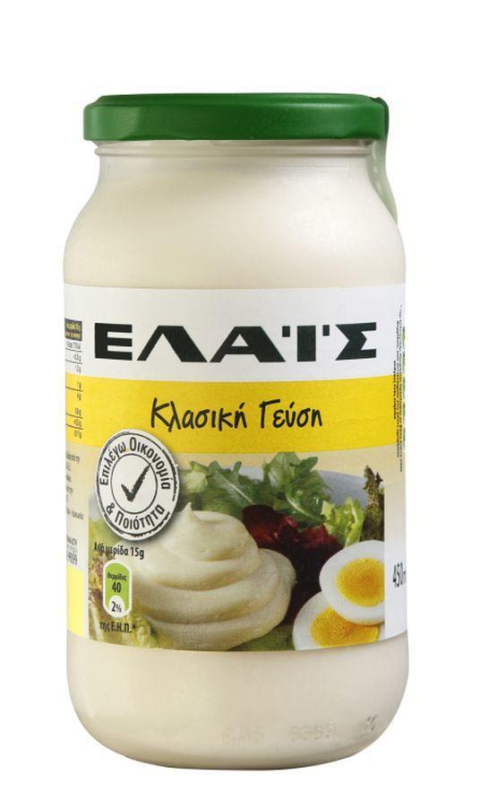 Μαγιονέζα Κλασική Γεύση Ελαίς (450 ml)