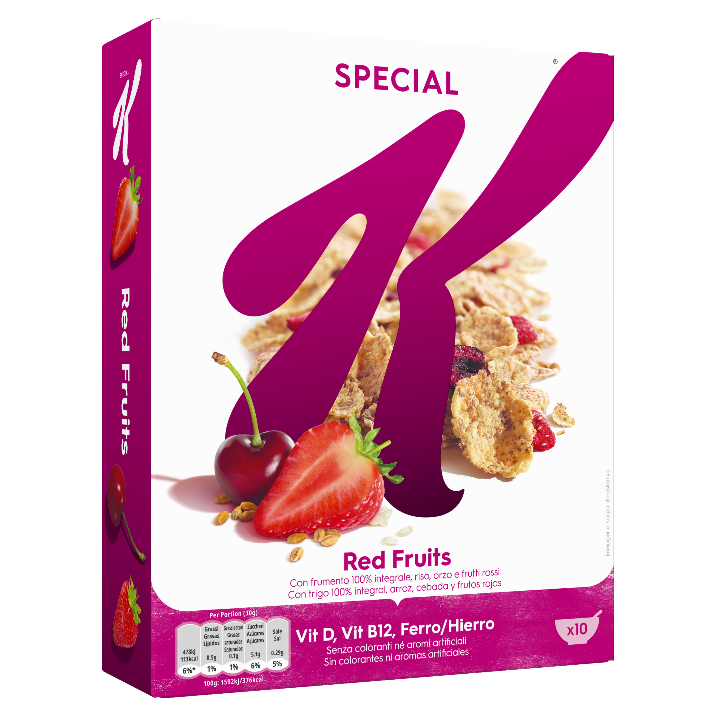Δημητριακά Special K Red Fruits Kellogg’s (290 g)