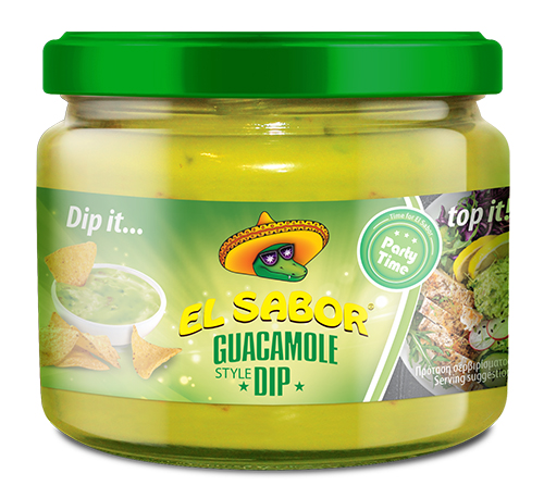El Sabor Σάλτσα Quacamole Dip El Sabor (300 ml)