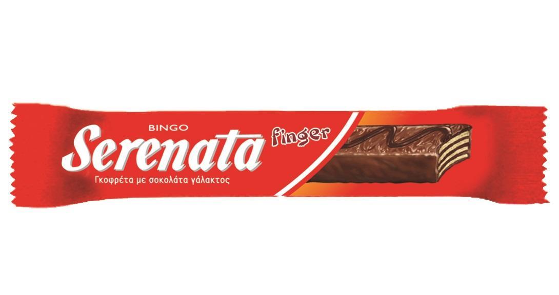Γκοφρέτα με Σοκολάτα Γάλακτος Serenata (17 g)