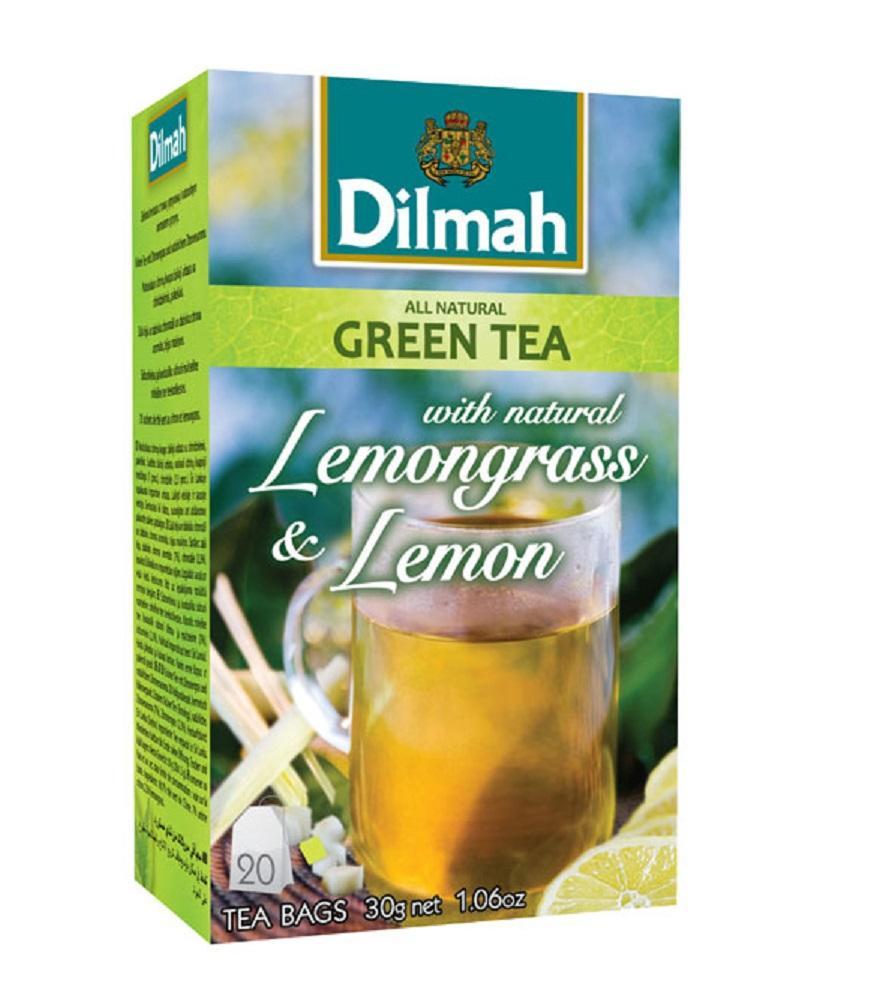 Πράσινο Τσάι με Λουίζα και Λεμόνι Dilmah (20 φακ. x 1,5 g)