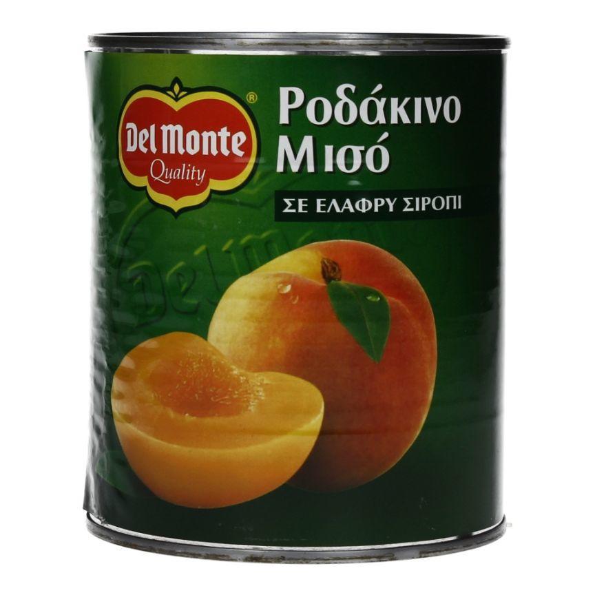 Κομπόστα Ροδάκινο Μισό σε Ελαφρύ Σιρόπι Del Monte (825 g)