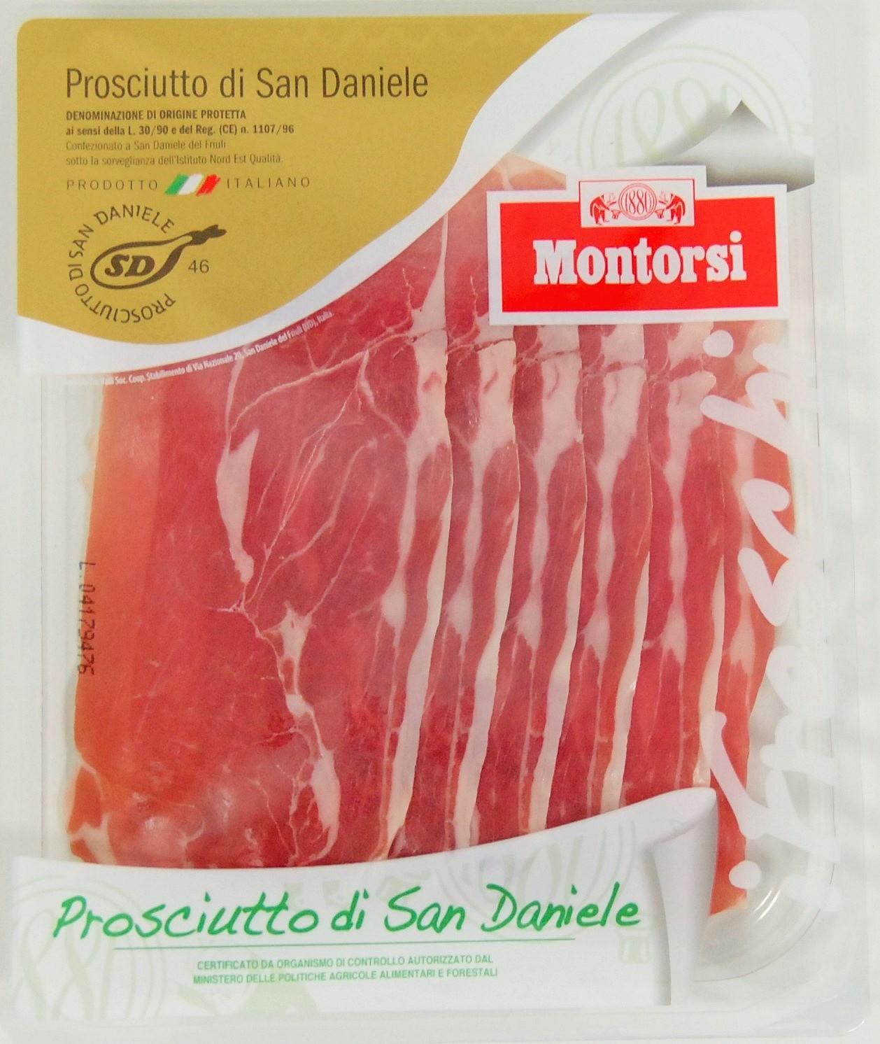 Montorsi Προσούτο San Daniele 6 Φέτες Montorsi (70 g)
