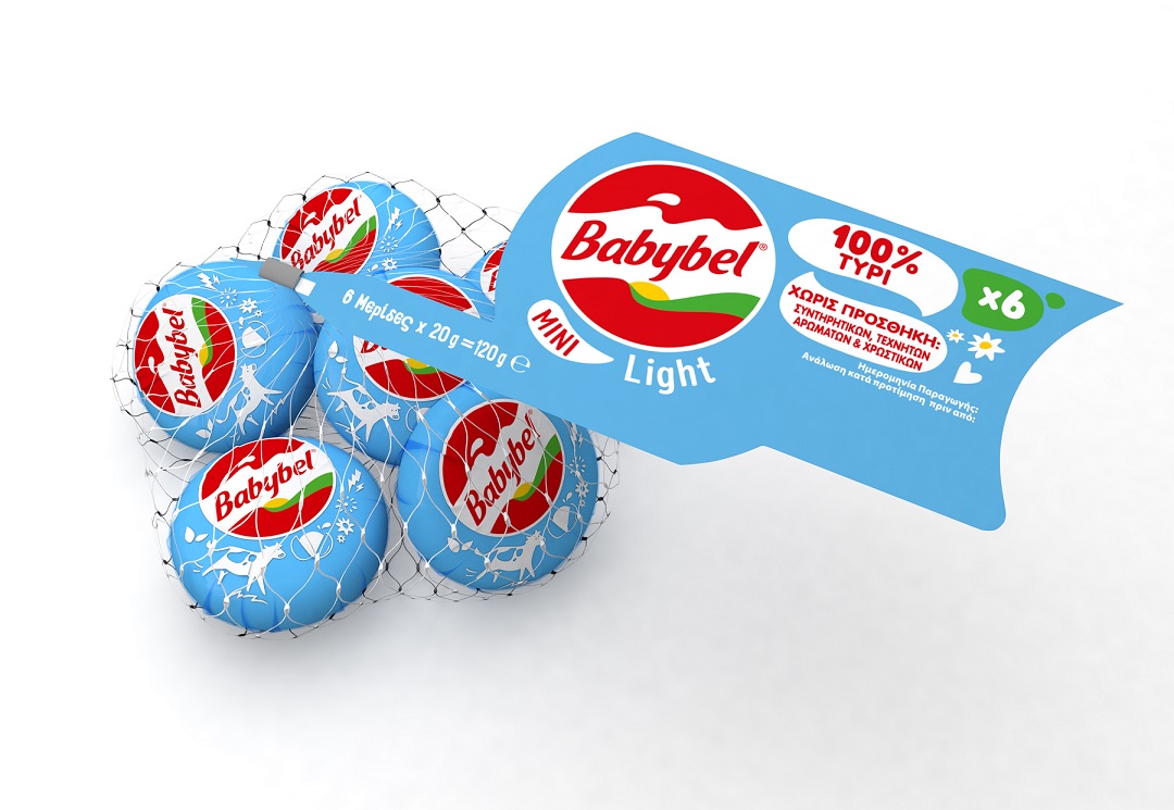 Τυράκια 6 μερίδες Light Mini Babybel (6×20 g)