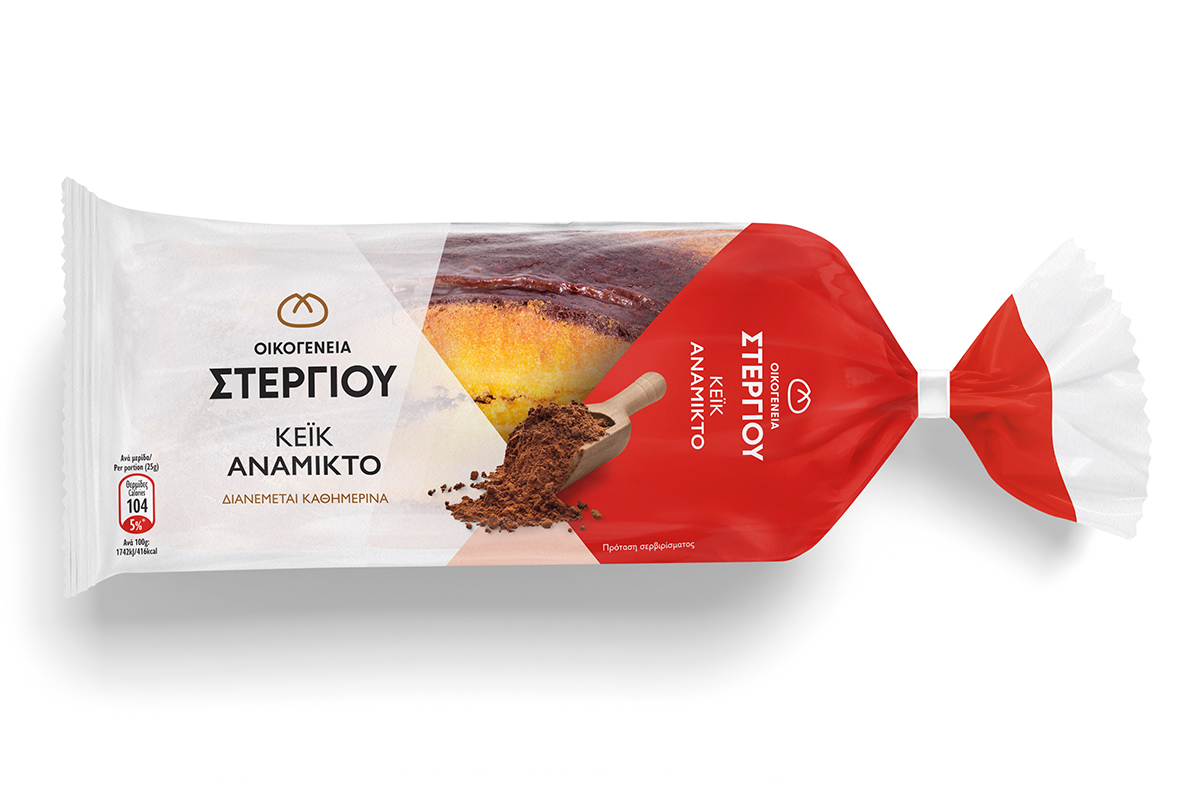 Οικογένεια Στεργίου Κέικ Ανάμικτο Oικογένεια Στεργίου (400 g)