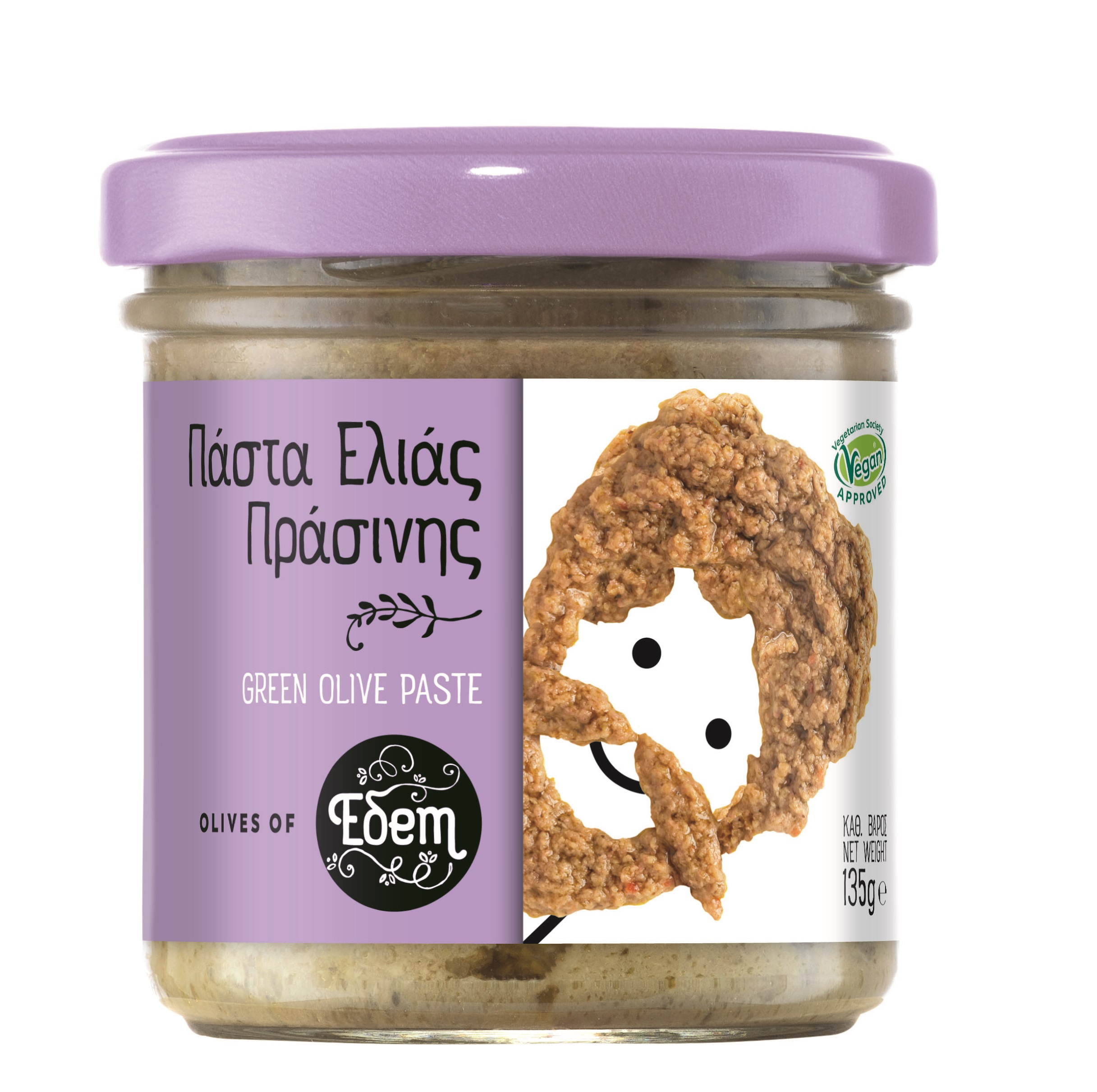 Πάστα Πράσινης Ελιάς Εδέμ (135 g)