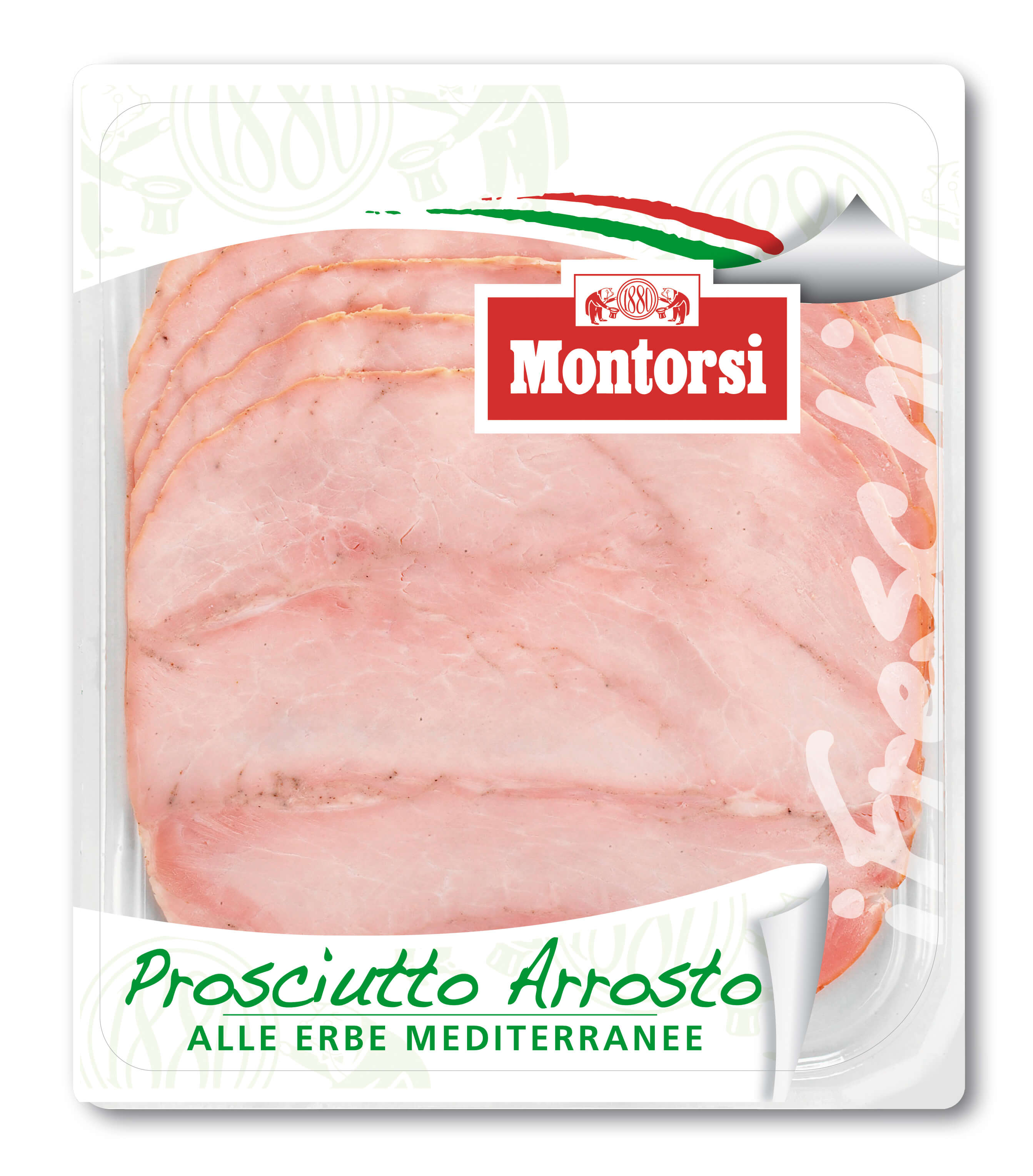 Ζαμπόν Μπούτι Ψητό με πιπέρι Montorsi (120g)