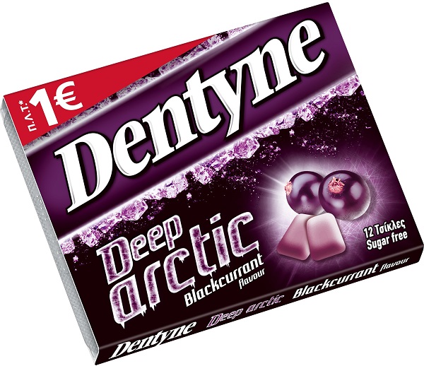 Τσίχλες με Γεύση Φραγκοστάφυλο Dentyne (16,8g)