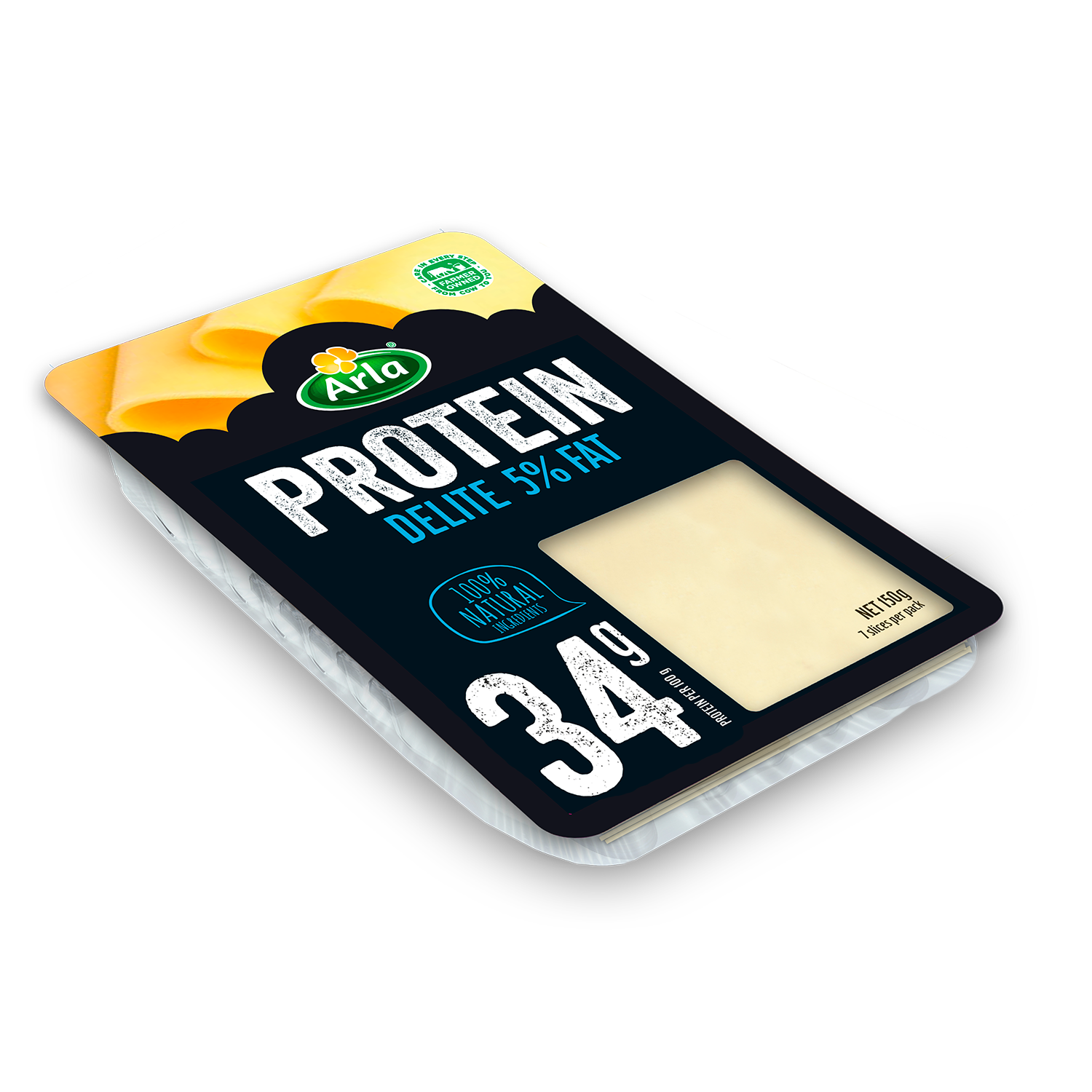 Τυρί Protein 5% σε φέτες Arla (150 g)