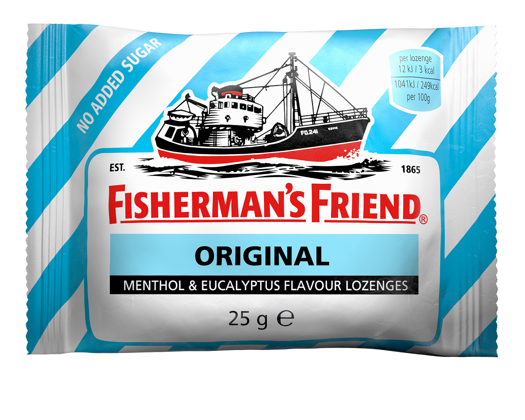 Καραμέλες Original Χωρίς Ζάχαρη Fisherman’s Friend (25 g)