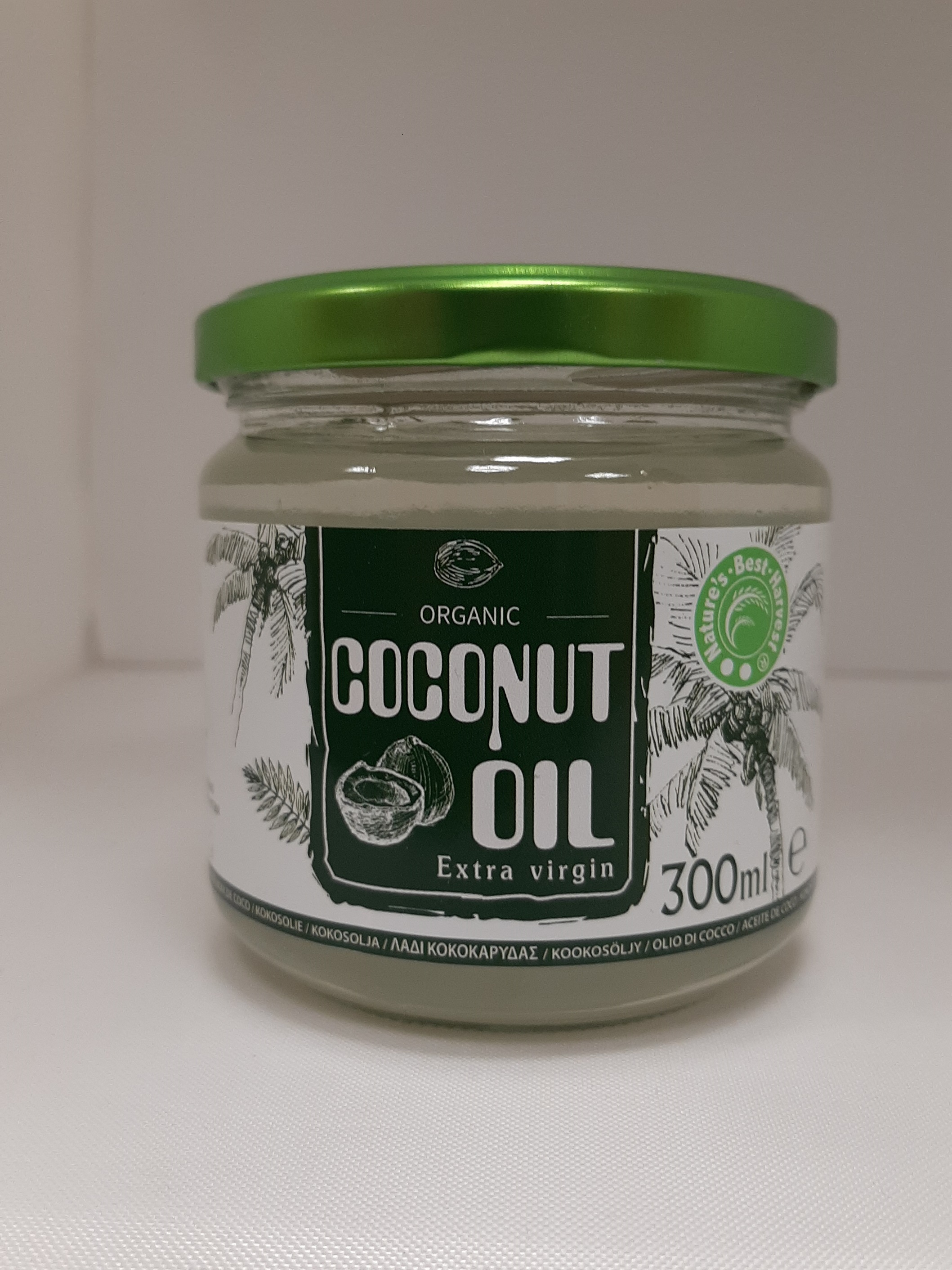 Λάδι Καρύδας Οργανικό Nature Best Harvest (300ml)