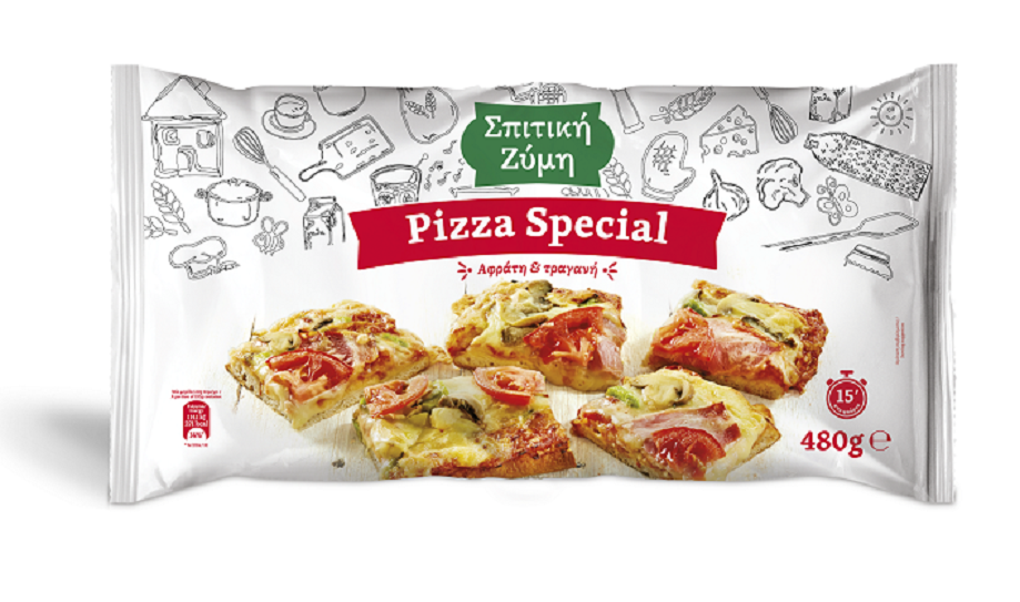 Πίτσα Special Σπιτική Ζύμη (480 g)