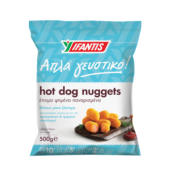 Hot Dog Nuggets Κατεψυγμένα Ifantis (500g )