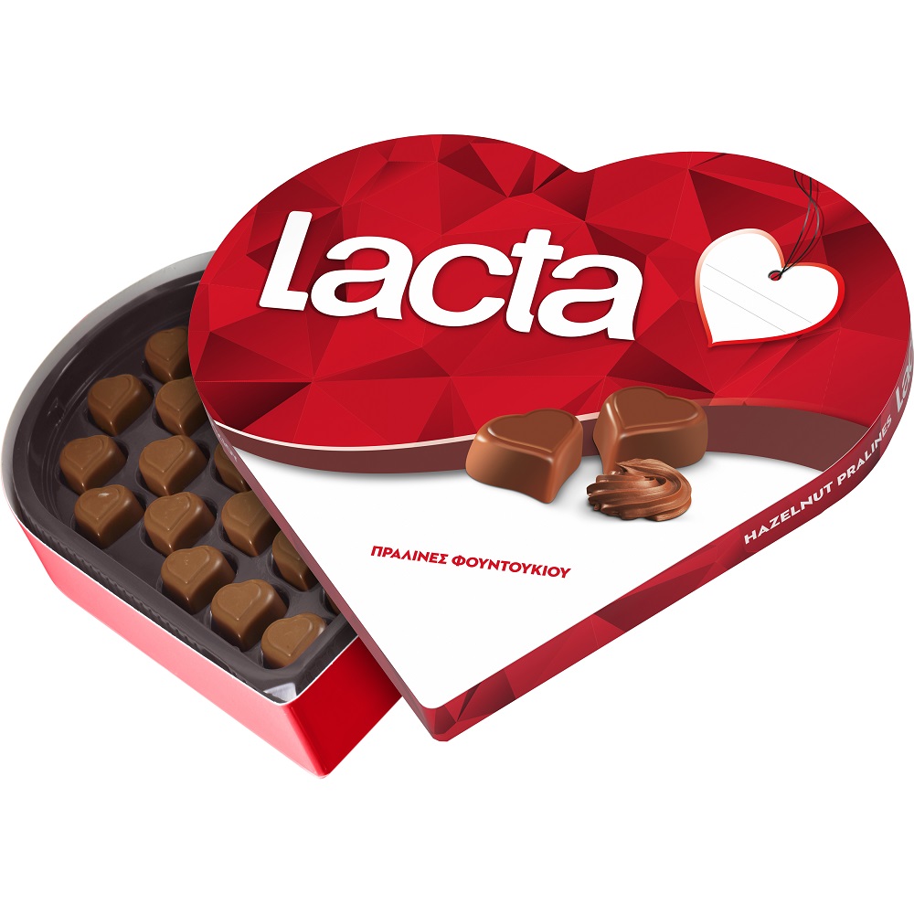 Mondelez Σοκολατάκια Πραλίνες Φουντουκιού Lacta (165g)