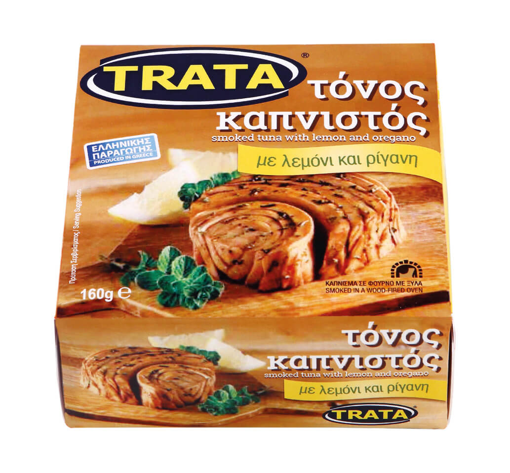 Τόνος Καπνιστός με Ρίγανη & Λεμόνι Trata (160 g)