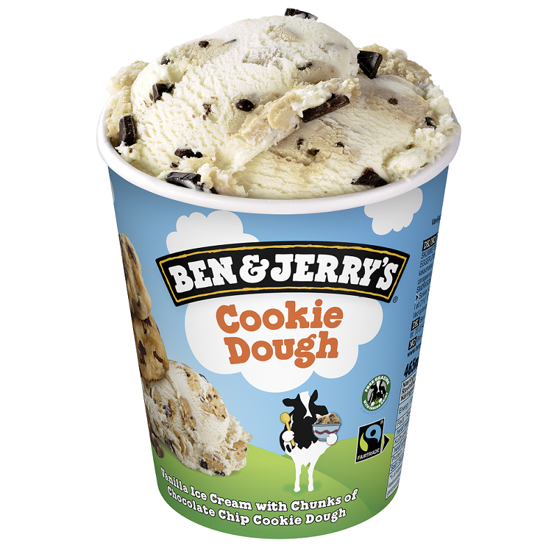 Ελαϊς-Unilever Hellas Α.Ε. Παγωτό Cookie Dough Ben&Jerry's (465 ml)