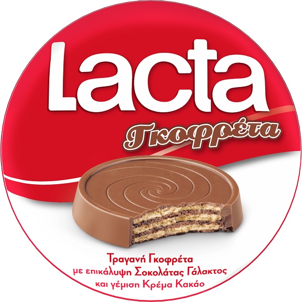 Γκοφρέτα Στρογγυλή Lacta (30g)