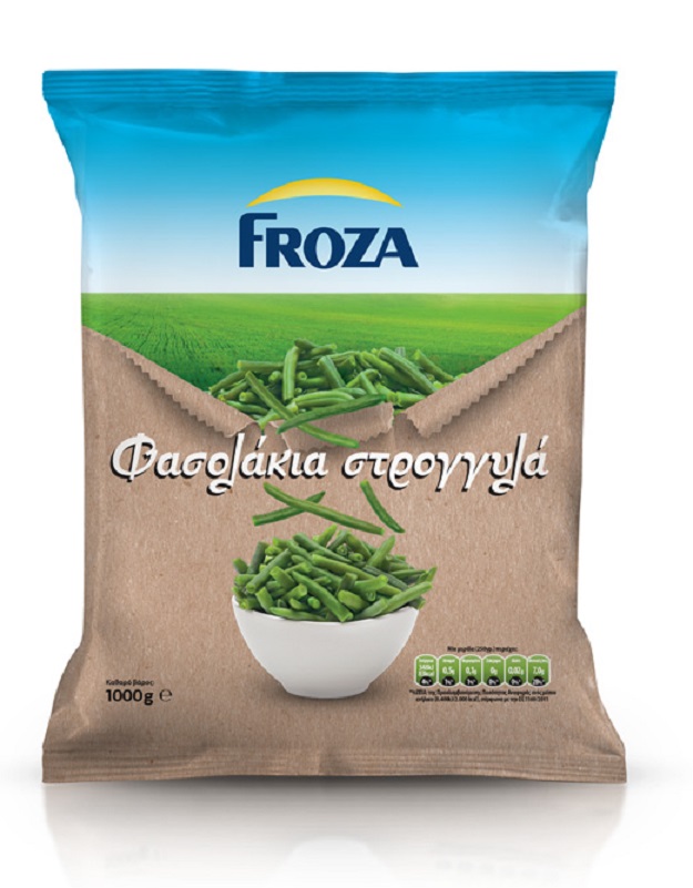 Φασολάκια Στρογγυλά Κατεψυγμένα Froza (1 kg)