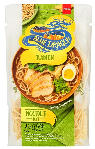 Νουντλ Kit Ramen Blue Dragon (201g)