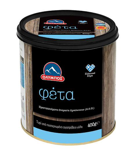 Τυρί Φέτα Π.Ο.Π. Όλυμπος (400g)