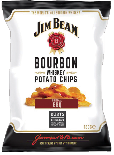 Πατατάκια Original Bbq Jim Beam (120g)