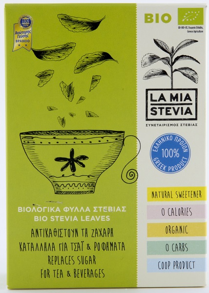 Βιολογικά Φύλλα Στέβιας La Mia Stevia (40g)