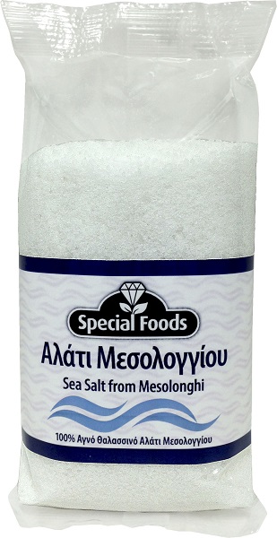 Αλάτι Μεσολογγίου Ψιλό σε Σακουλάκι Special Foods (500g)