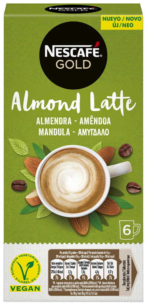 Στιγμιαίος Καφές Almond Latte σε φακελάκια Nescafe Gold (6 τεμ)