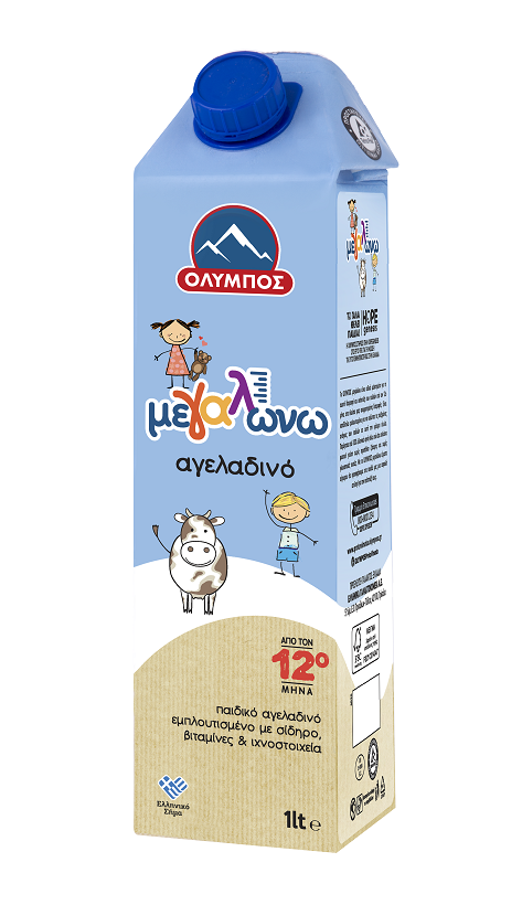 Παιδικό Ρόφημα Γάλακτος Αγελαδινό Μεγαλώνω ΟΛΥΜΠΟΣ (1lt)