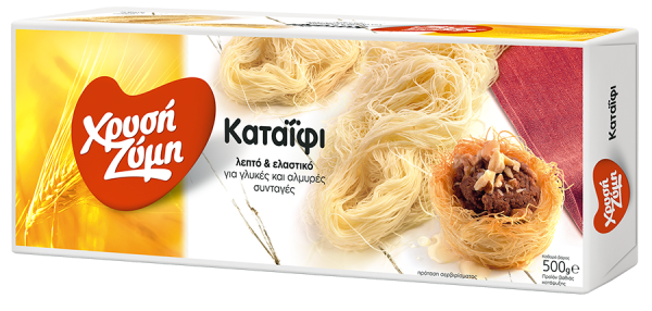 Φύλλo Καταϊφι Κατεψυγμένο Χρυσή Ζύμη (500g)