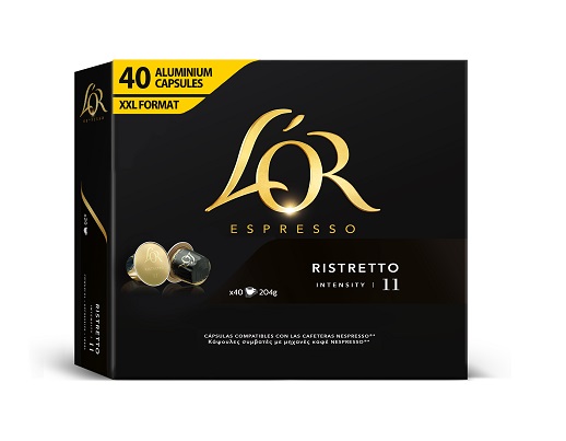 Κάψουλες Espresso Ristretto L’OR (40 τεμ)
