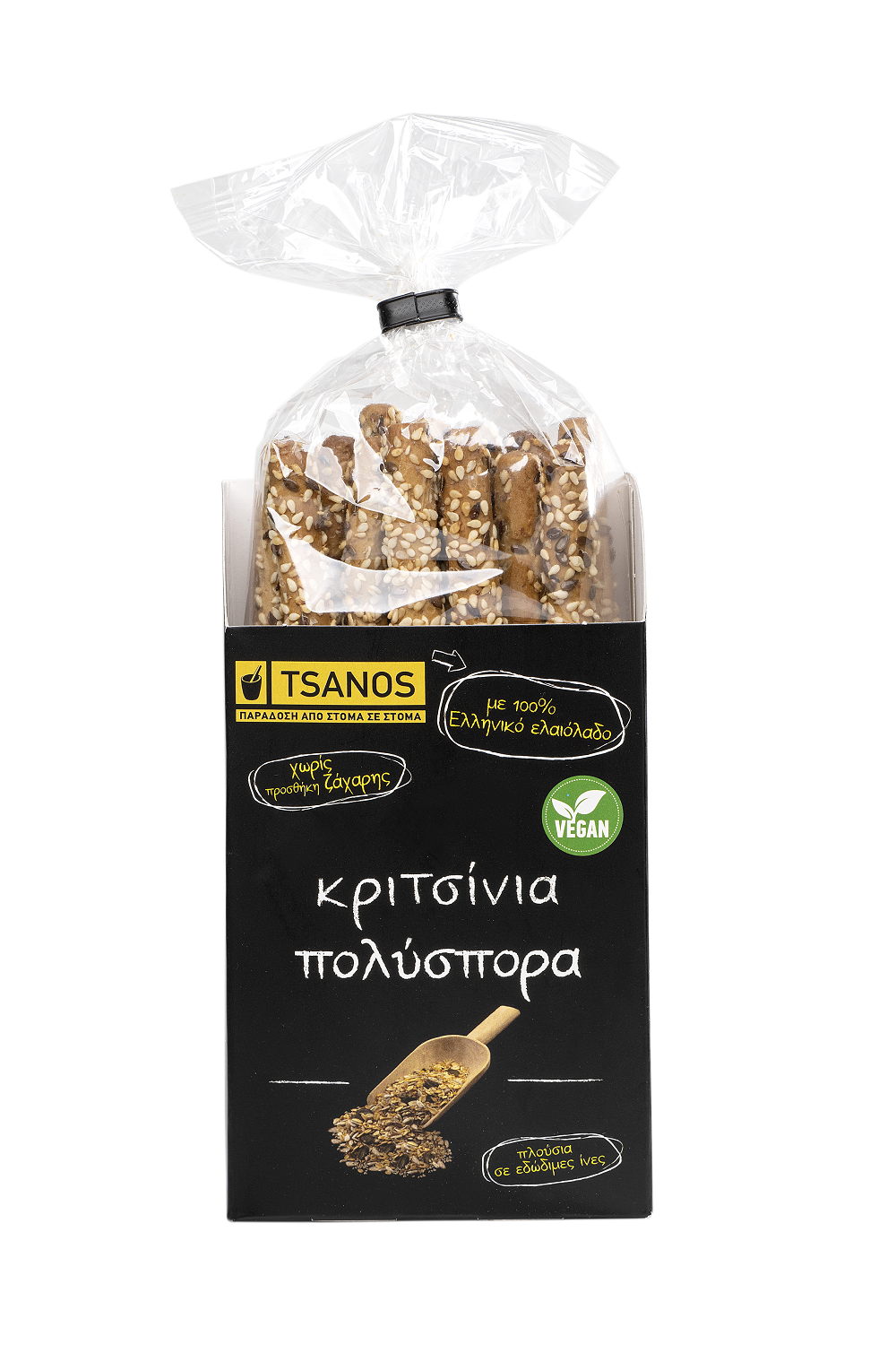 Κριτσίνια Πολύσπορα Τσάνος (175g)