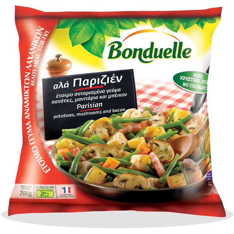 Ανάμικτα Λαχανικά Κατεψυγμένα Αλά Παριζιέν Bonduelle (700 gr)