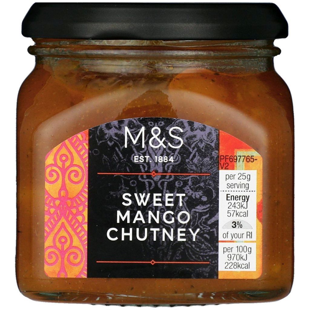 Chutney με Γεύση Γλυκό Μάνγκο Marks & Spencer (300g)