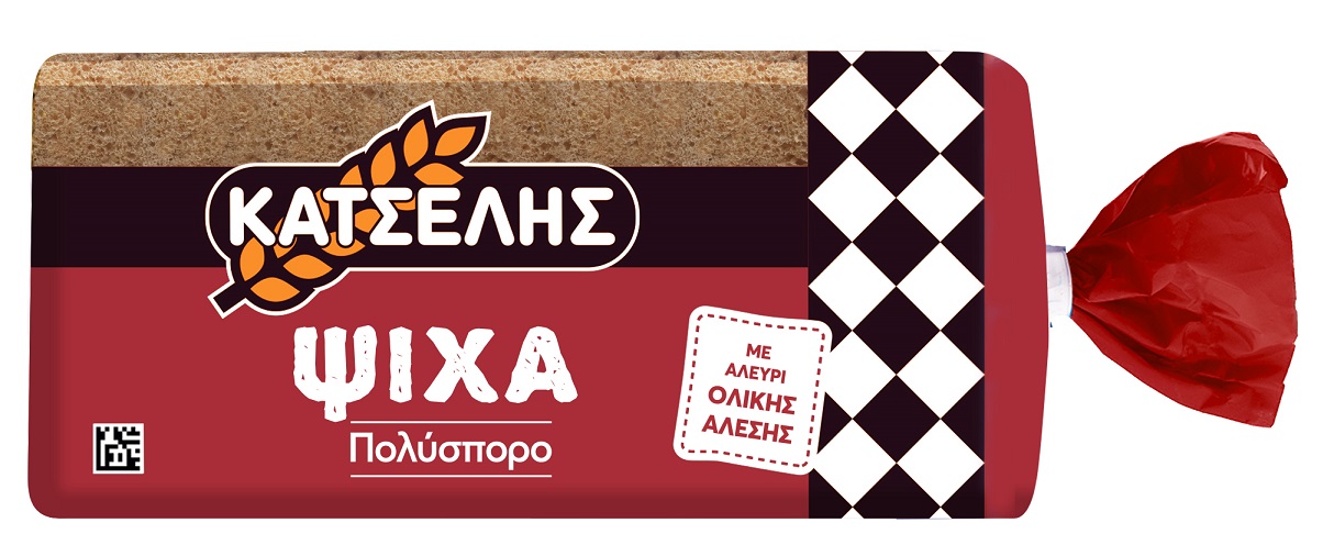 Ψωμί Ψίχα σε Φέτες Πολύσπορο, Κατσέλης (480 g)