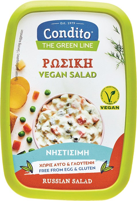 Condito Α.Ε.Β.Ε. Τροφίμων Ρώσικη Σαλάτα Vegan Condito (250 g)