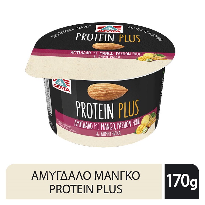 Επιδόρπιο Αμυγδάλου με Mango Protein Plus Δέλτα (170g)