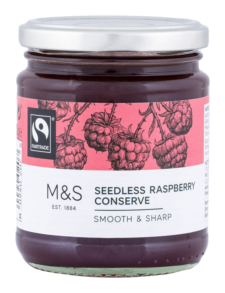 Marks & Spencer Μαρμελάδα Βατόμουρων χωρίς Κουκούτσια Marks & Spencer (340g)