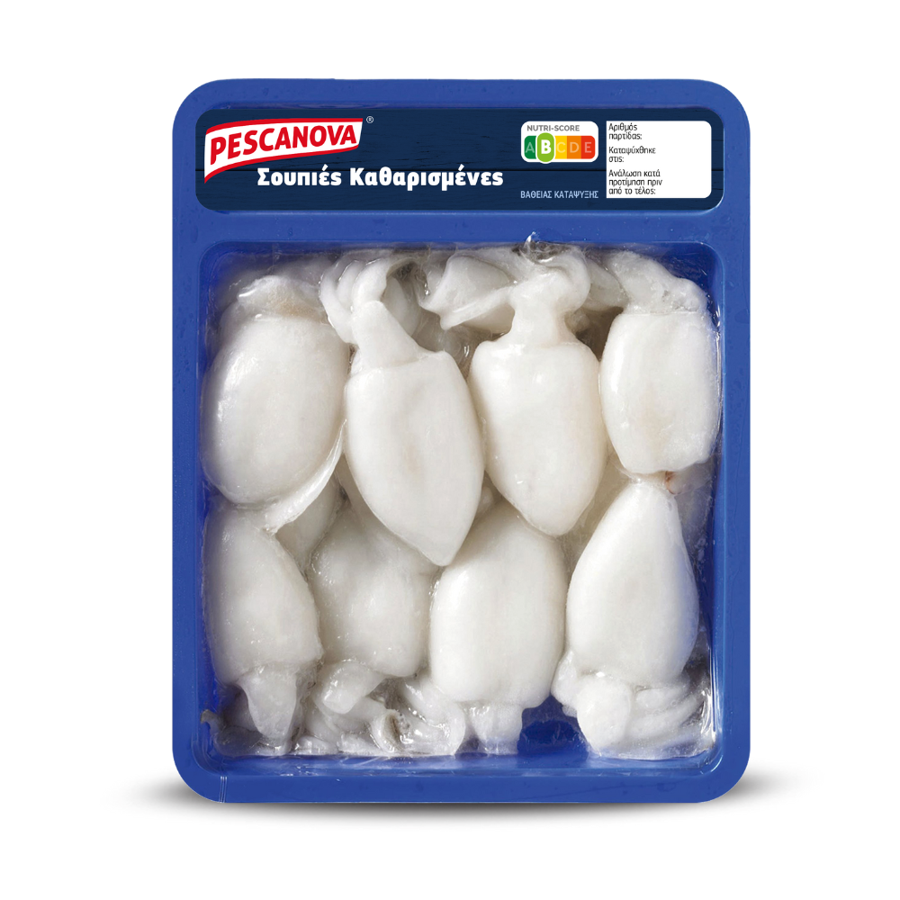 Σουπιές Καθαρισμένες Pescanova (425gr – κ.β.400gr)