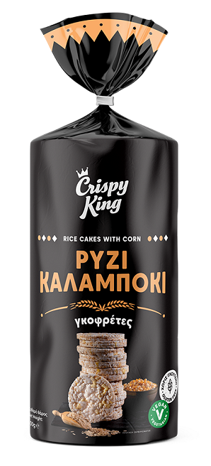 Flavour Factory Ρυζογκοφρέτες Με Καλαμπόκι Crispy King (100 g)