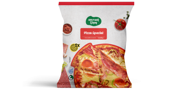 Ιωνική Σφολιάτα Πίτσα Special Σπιτική Ζύμη (2Χ460 g)
