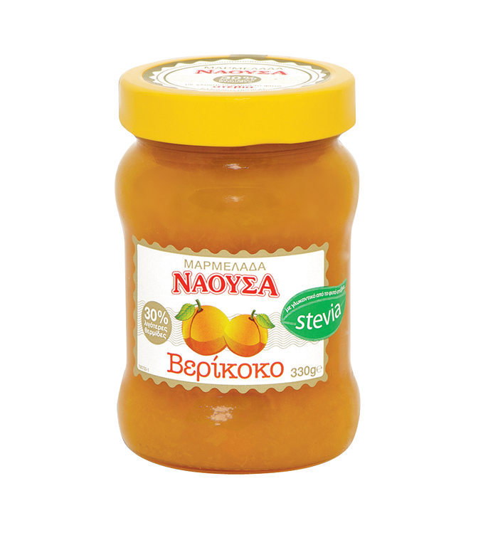 Αφοί Χαίτογλου Μαρμελάδα Βερίκοκο με Στέβια Νάουσα (330g)