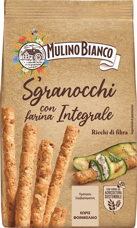 Barilla Κριτσίνια ολικής άλεσης, Mulino Bianco (200g)