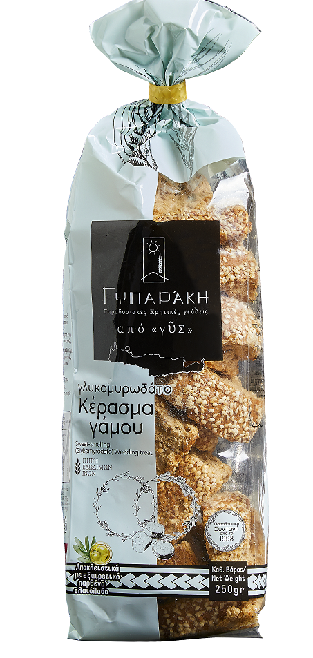 Γυπαράκη Παξιμαδάκι Γλυκομυρωδάτο Κέρασμα Γάμου Γυπαράκη (250g)