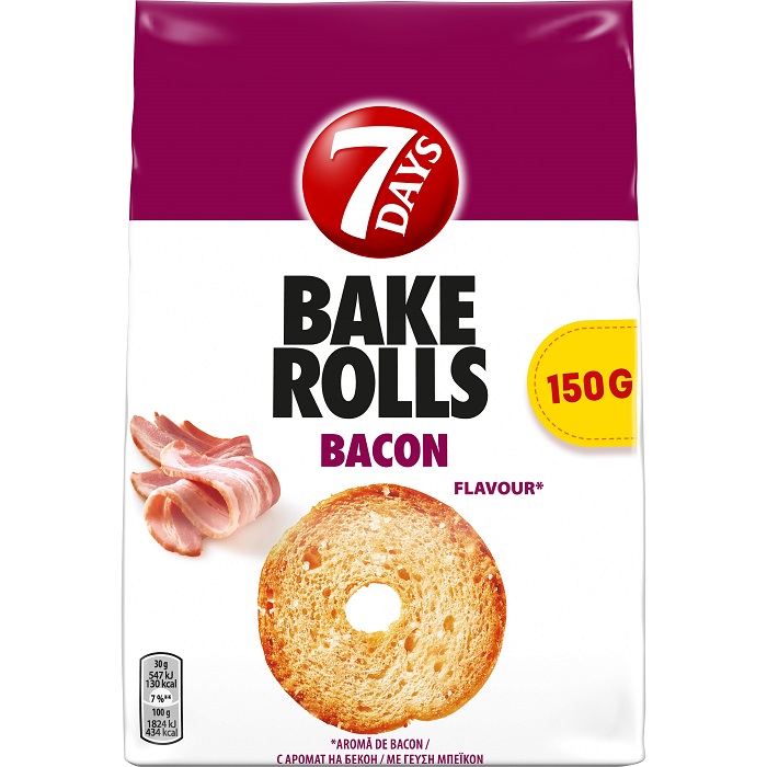 Mondelez Bake Rolls Bacon (150g)