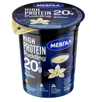 Μεβγάλ A.E. Πουτίγκα Βανίλια High Protein Μεβγάλ (200g)