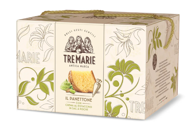 Crescita Πασχαλινό κέικ Colomba με φυστίκι, Tre Marie (1,08kg)